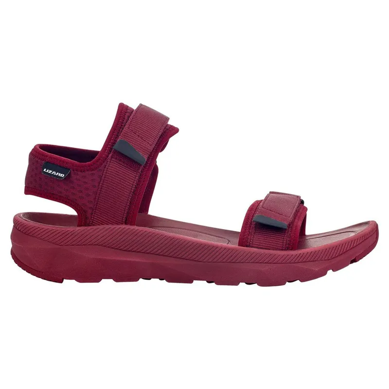 Lizard Trek Sandal Womens in Zinfandel Red-5